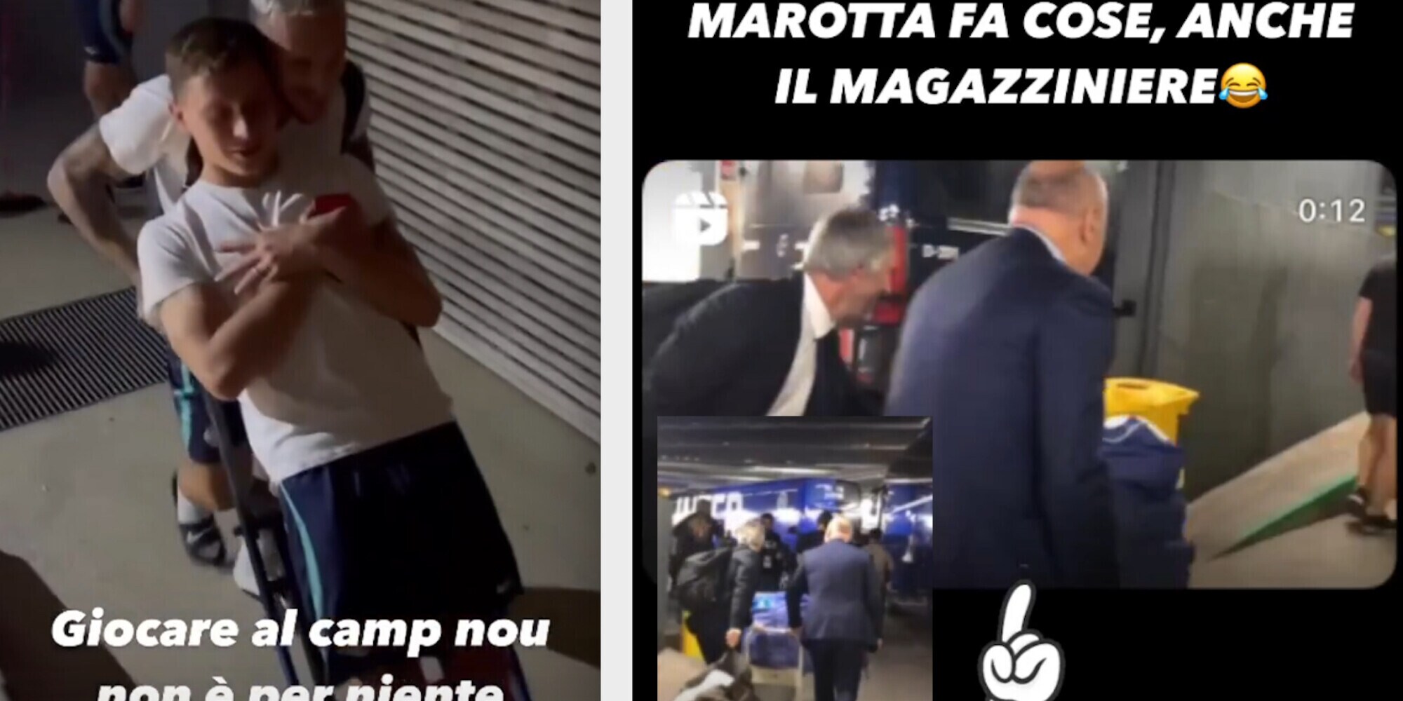 Se vuoi fare un'Inter, sono sacrifici: Marotta anche magazziniere, Barella pacco