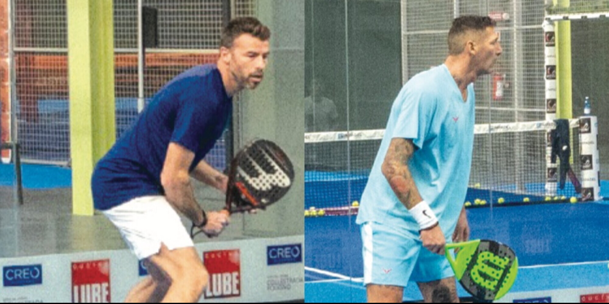 Barzagli e Materazzi soci del Padel Arena di Perugia