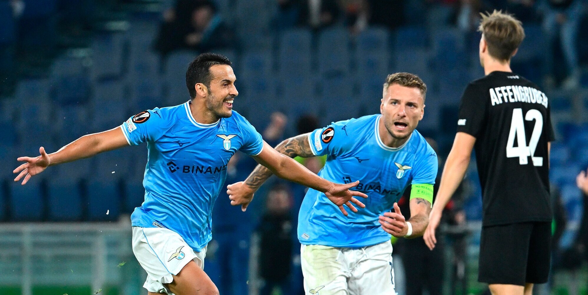Lazio-Sturm Graz 2-2: guarda tutti i gol