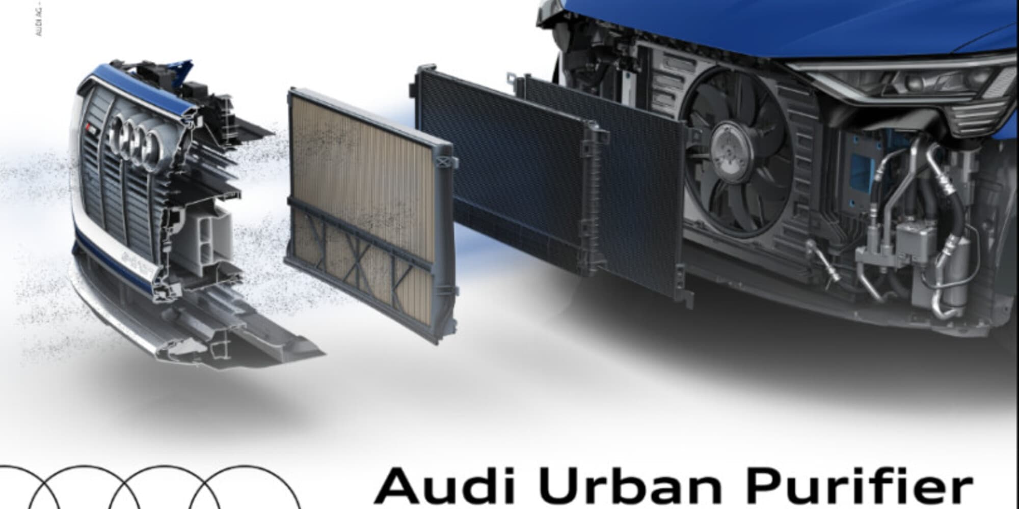 Audi, nasce il sistema per ridurre le emissioni: ecco l' Urban Purifier