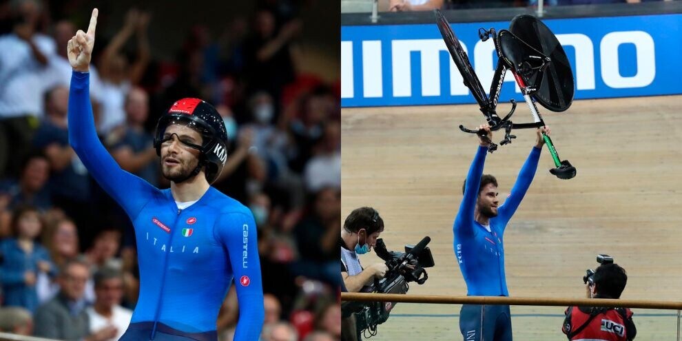 Ganna da urlo! Campione del Mondo e altro record frantumato