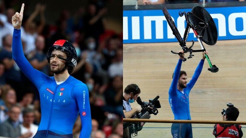 Ganna da urlo! Campione del Mondo e altro record frantumato