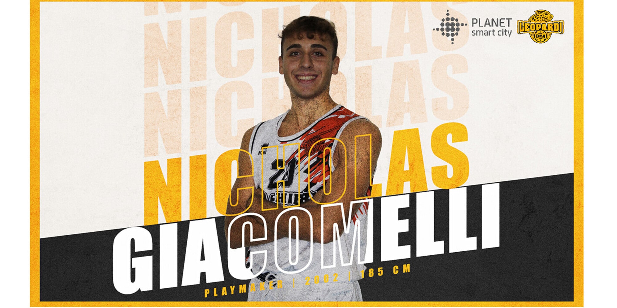 BEA Chieri: Nicholas Giacomelli è un nuovo giocatore arancio-nero