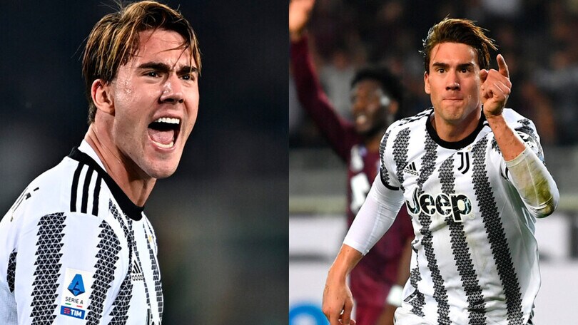 Torino-Juventus, decide Vlahovic: il gol