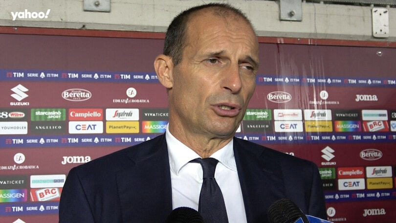 Allegri: “La squadra ha dato una bella risposta"