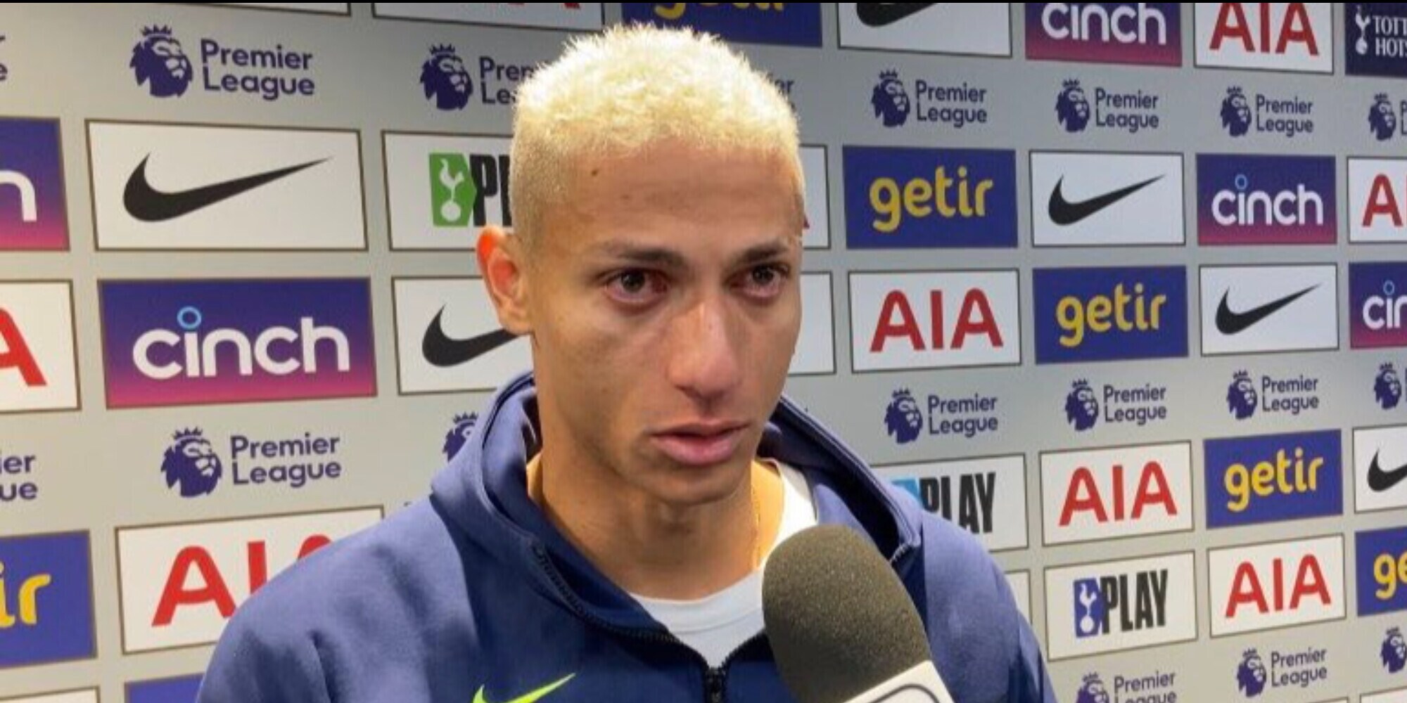 Richarlison in lacrime, il motivo e la paura