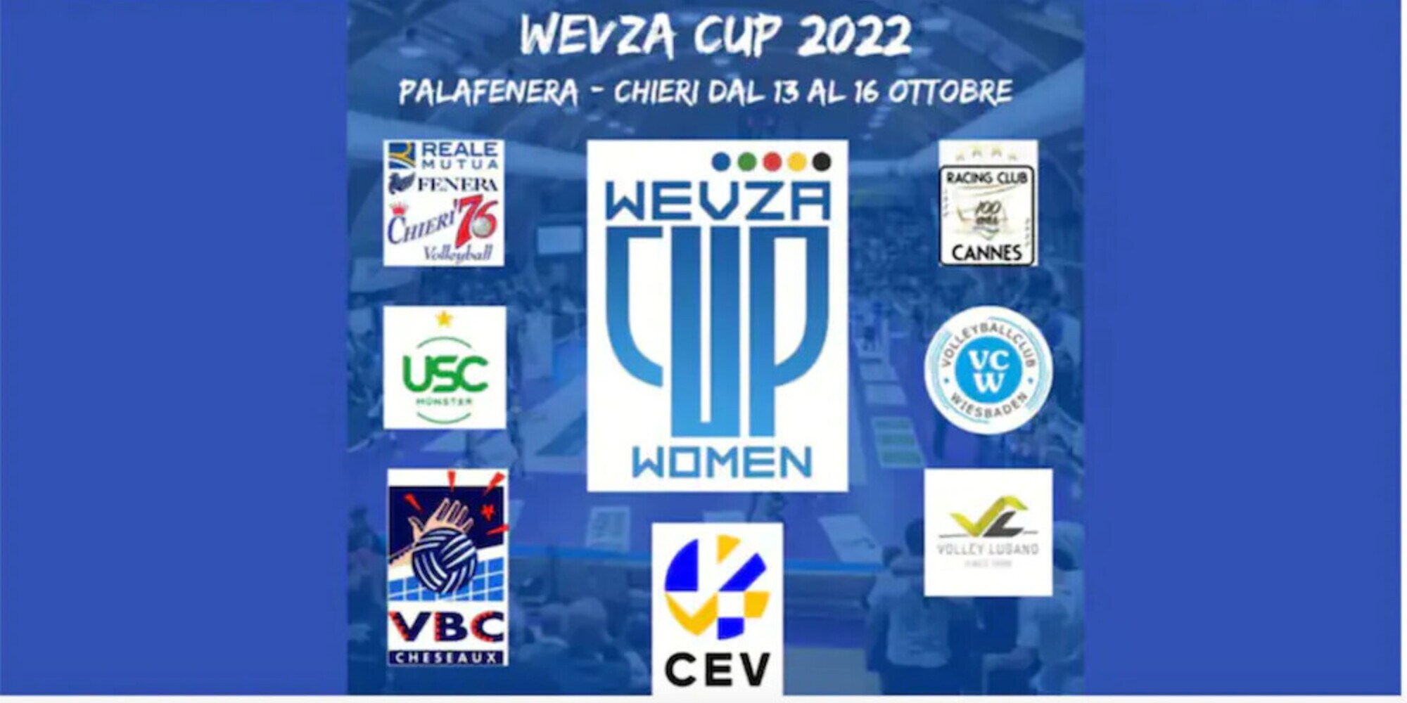 Chieri '76 e Cannes oggi in finale di WEVZA Cup