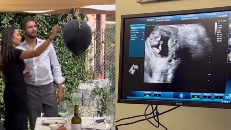 Locatelli-Thessa, il lieto annuncio: l'ecografia e le reazioni di parenti e amici