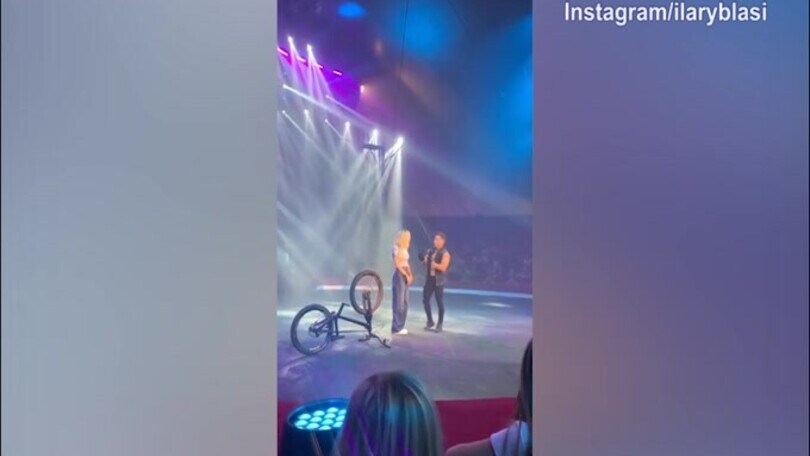 Ilary, coraggio pazzesco al Festival del Circo!