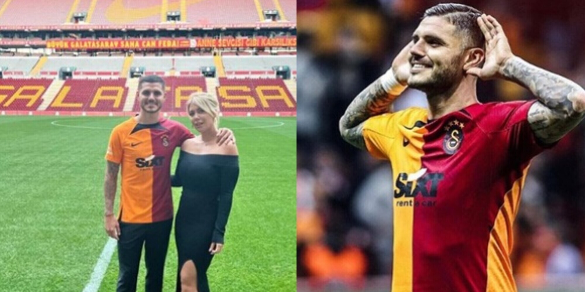 Icardi, Wanda Nara e L-Gante: cosa non piace ai tifosi del Galatasaray