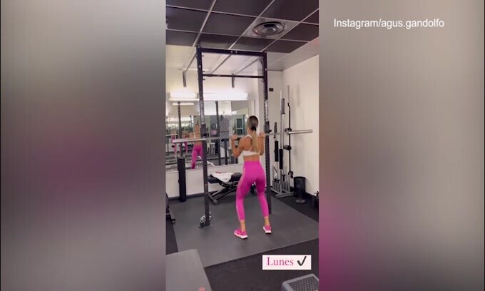 Lady Lautaro Martinez in palestra: il fisico è mozzafiato!