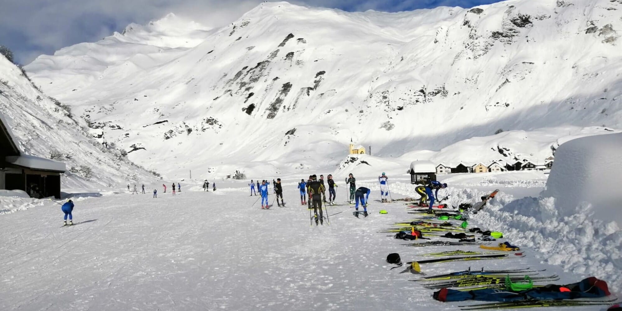 Sci Fondo: Riale parte in anticipo con la tecnologia dello snowfarming