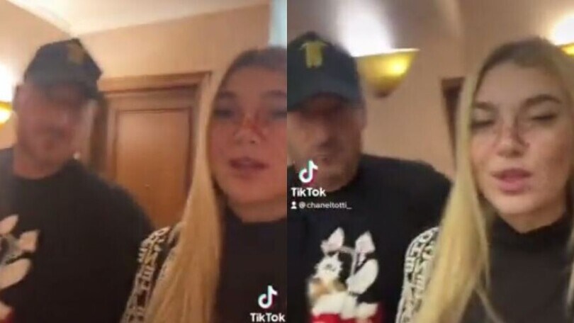 Totti e la figlia Chanel: il video virale su TikTok
