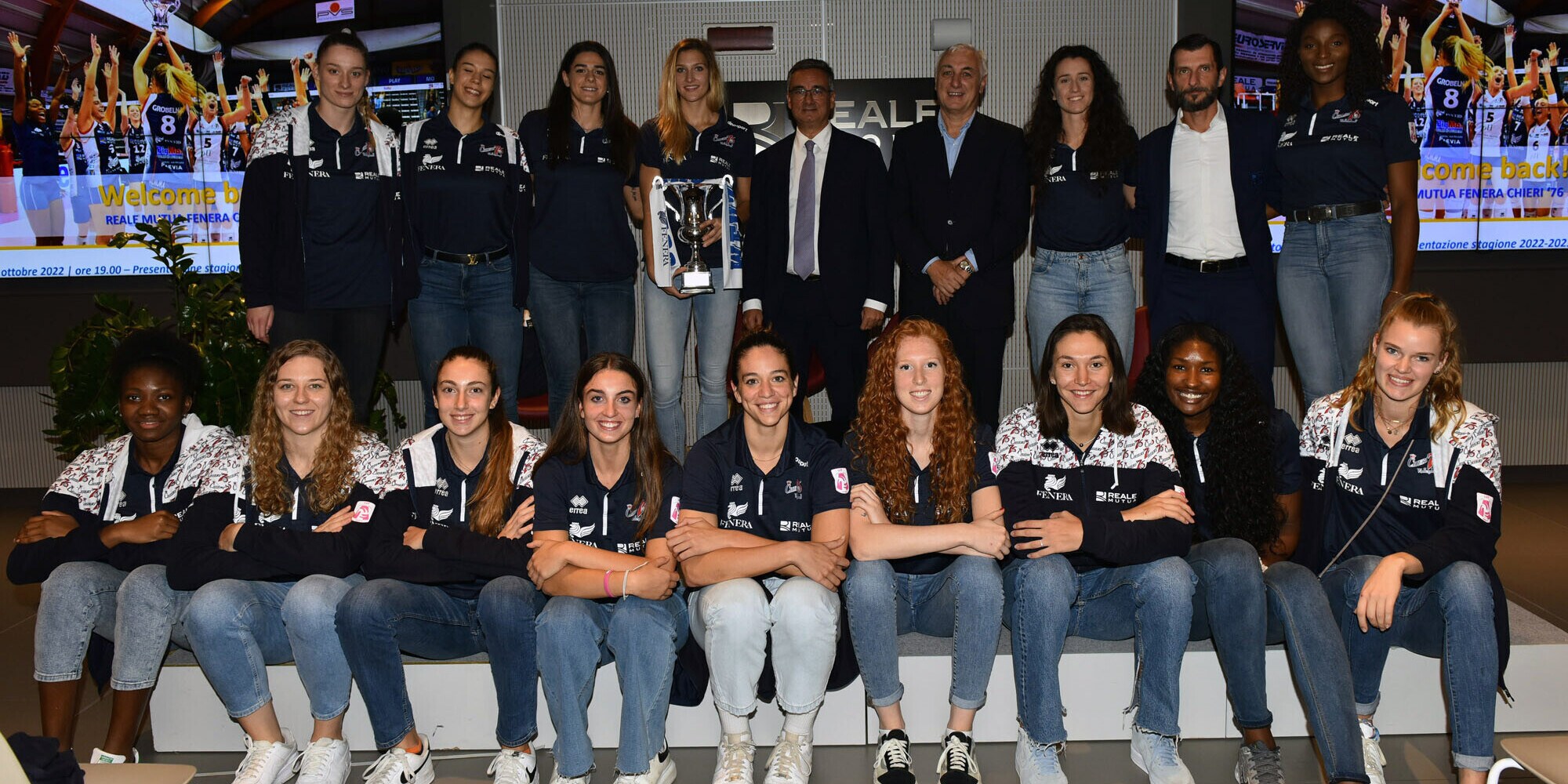 La Reale Mutua Fenera Chieri ’76 si presenta e saluta la nuova stagione