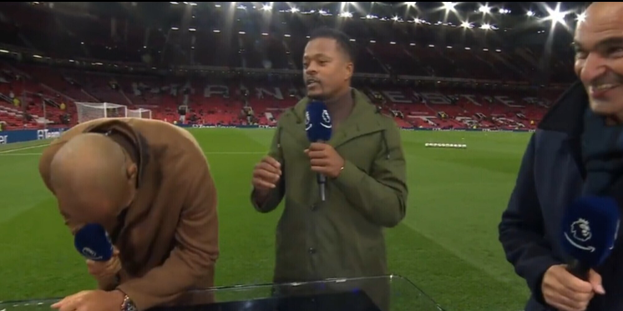 Evra, solito show: la mossa in diretta tv che ha fatto ridere Henry