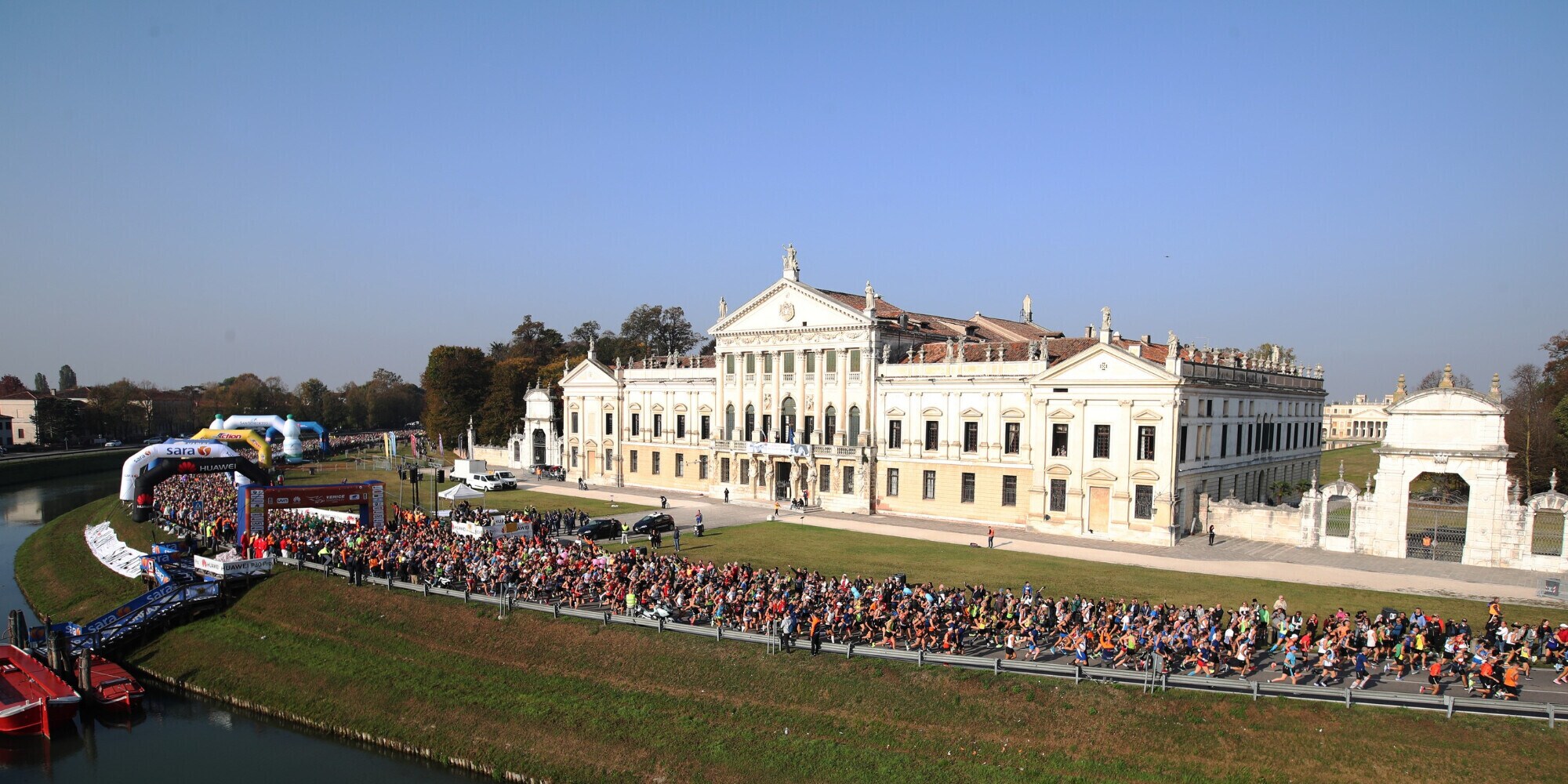 Un viaggio unico al mondo da Stra a Venezia, questo è il percorso della 36^ UYN Venicemarathon