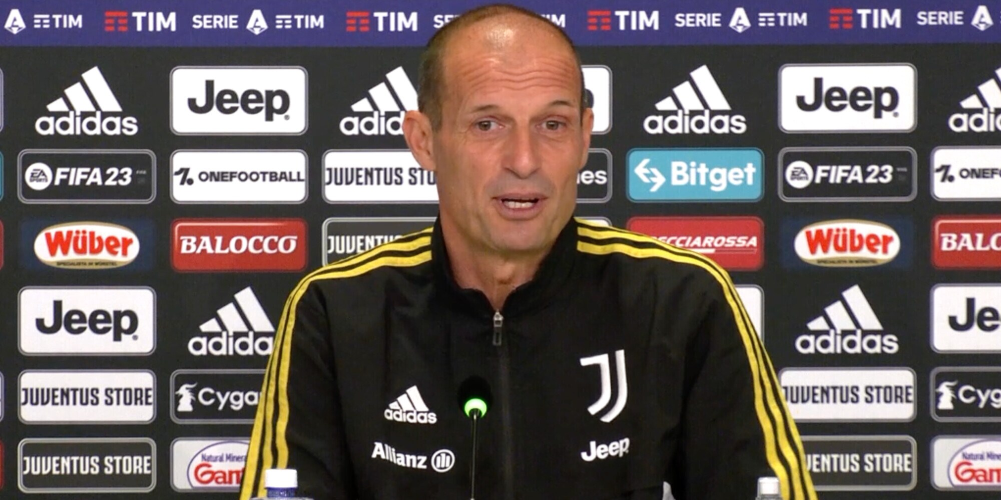 Juventus-Empoli, Allegri: "Chiesa e Pogba non sono a disposizione"