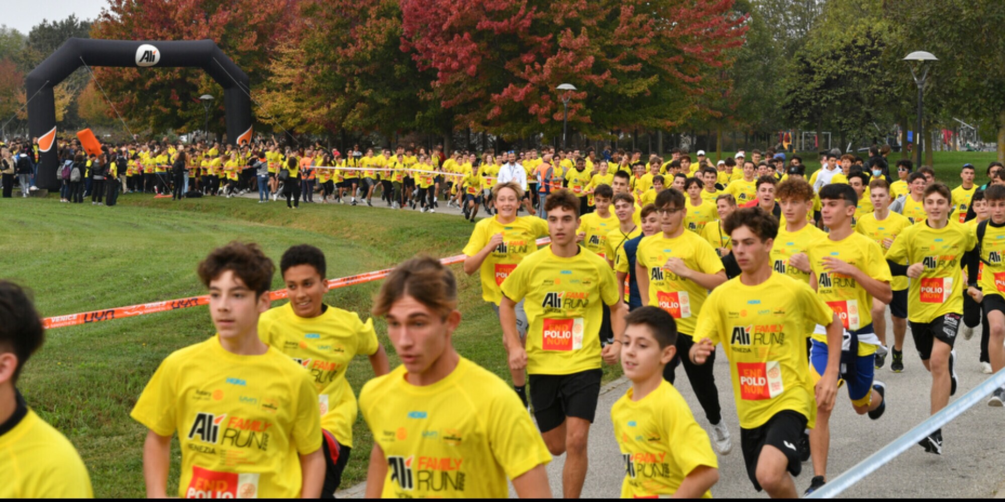 36^ UYN Venicemarathon, oggi hanno corso 5000 studenti con Giusy Versace