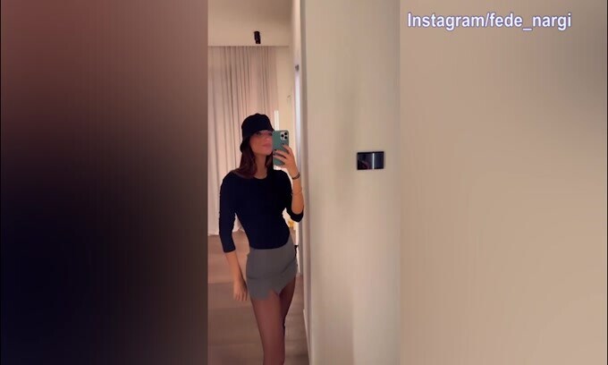 L'ultimo video di Federica Nargi in accappatoio manda i fan in visibilio!