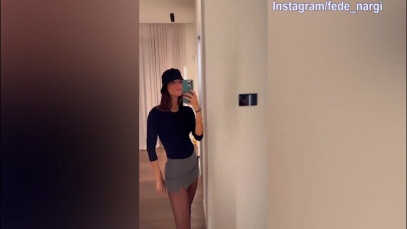 L'ultimo video di Federica Nargi in accappatoio manda i fan in visibilio!