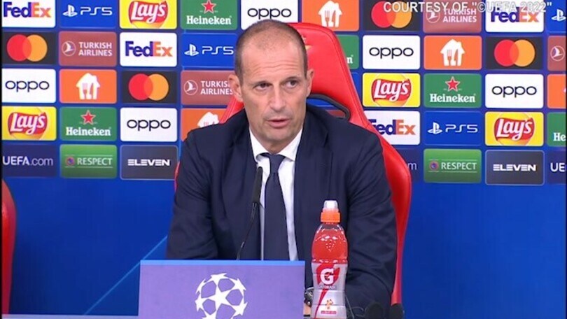 Allegri: “Per noi c’è solo un risultato”
