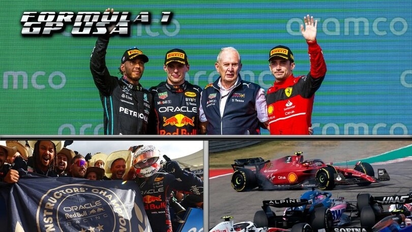 Top e Flop GP USA: Leclerc a podio, Sainz ritirato! Verstappen regala alla Red Bull il titolo