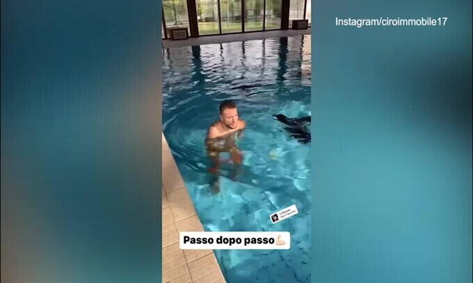 Immobile vuole il recupero: "Passo dopo passo"