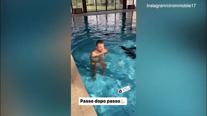 Immobile vuole il recupero: "Passo dopo passo"