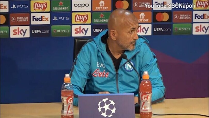 Spalletti: "Domani ci saranno 3/4 giocatori freschi"