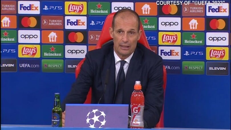 Allegri: "Si cade per rialzarsi"