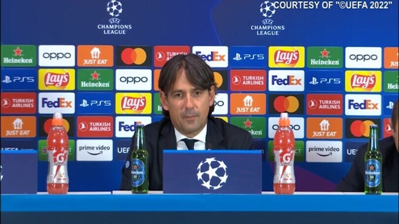 Inzaghi: "Zhang? Sappiamo cosa rappresenta la Champions per l'Inter"