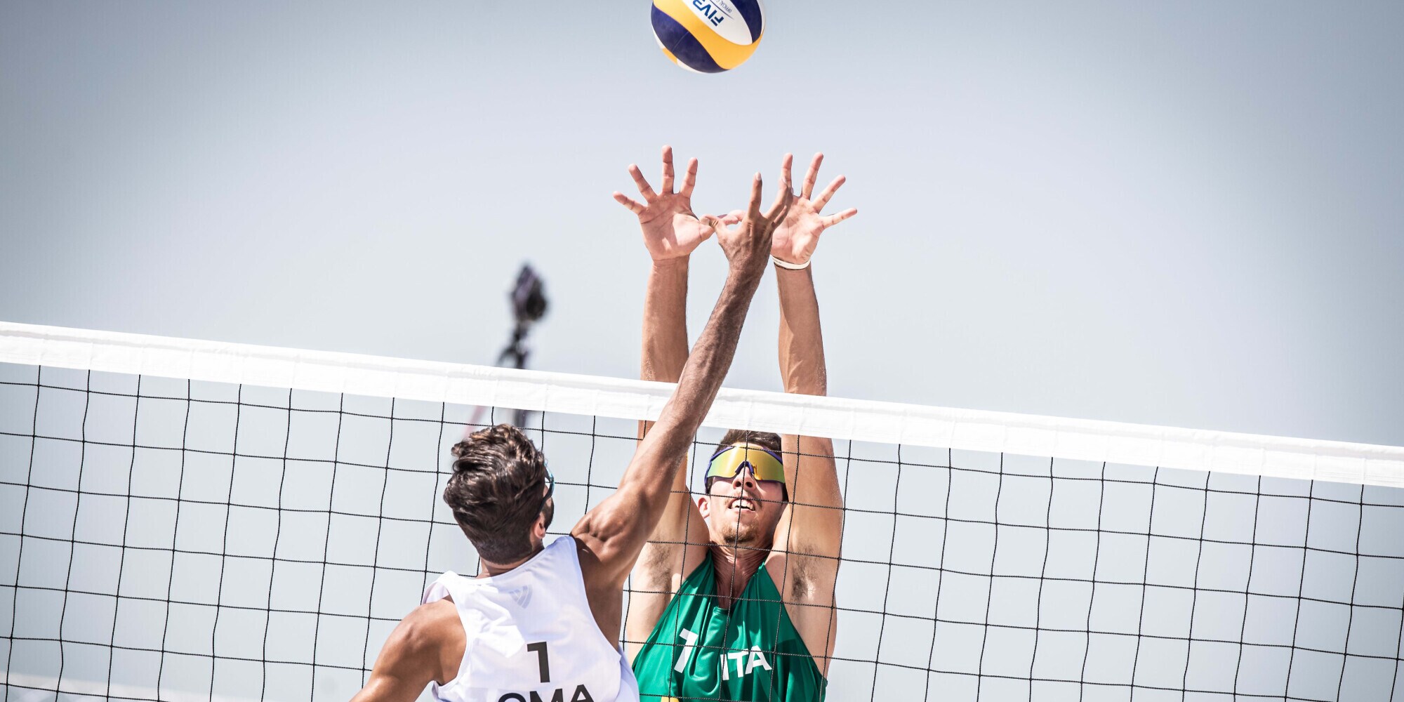 4 coppie azzurre in campo nel Challenge di Dubai