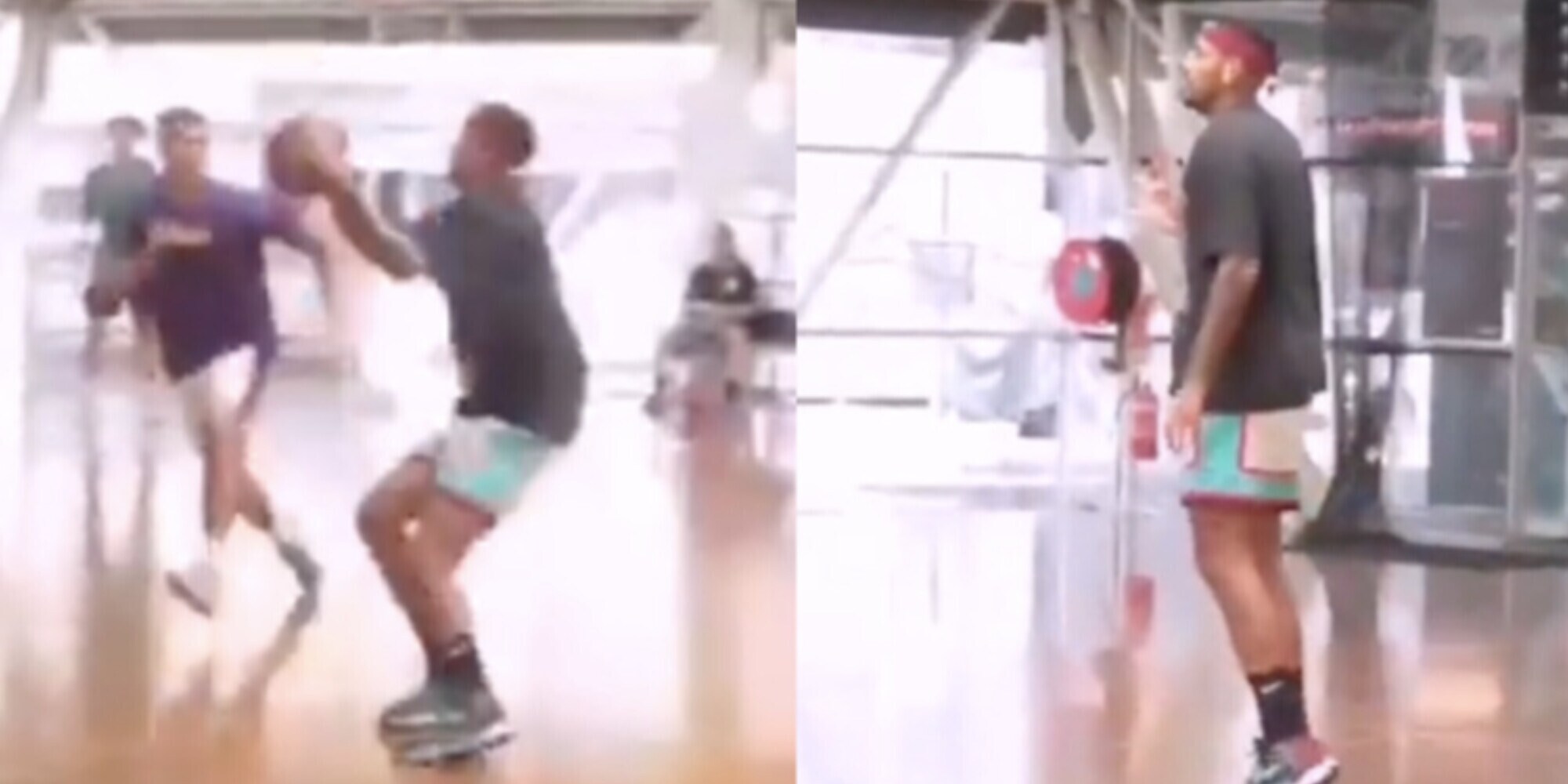Kyrgios fenomeno a basket, tra tennis e Nba VIDEO