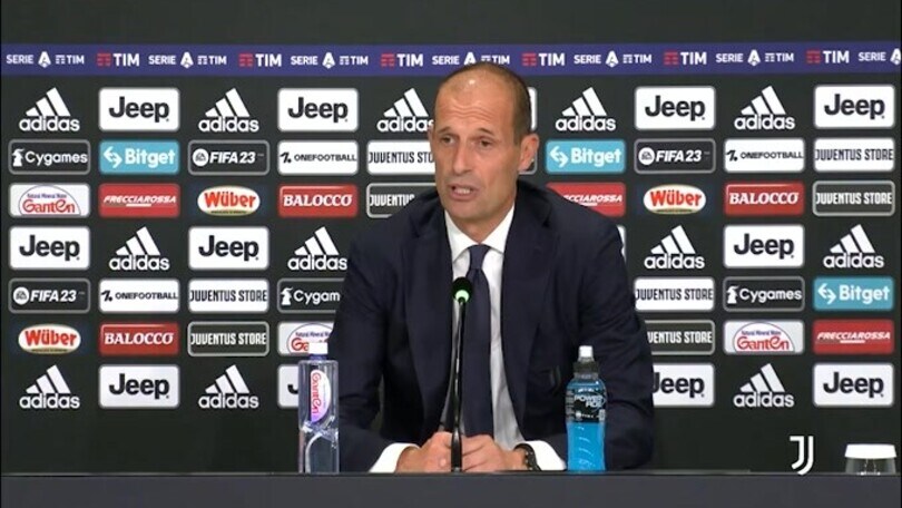 Allegri: "Alla Juve momenti di difficoltà elevati all'ennesima potenza"