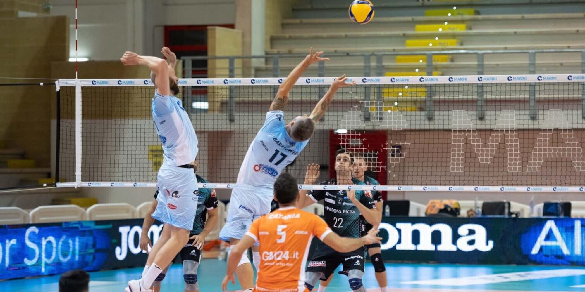La 5a giornata parte con Cisterna-Siena