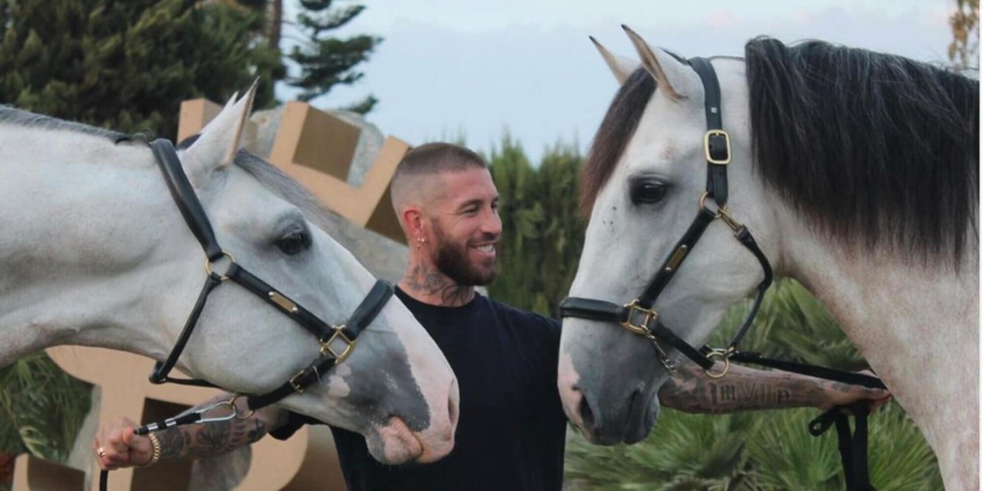 Sergio Ramos, botte nel Psg e soldi a palate: cavalli, aereo, casa da 12 mila mq
