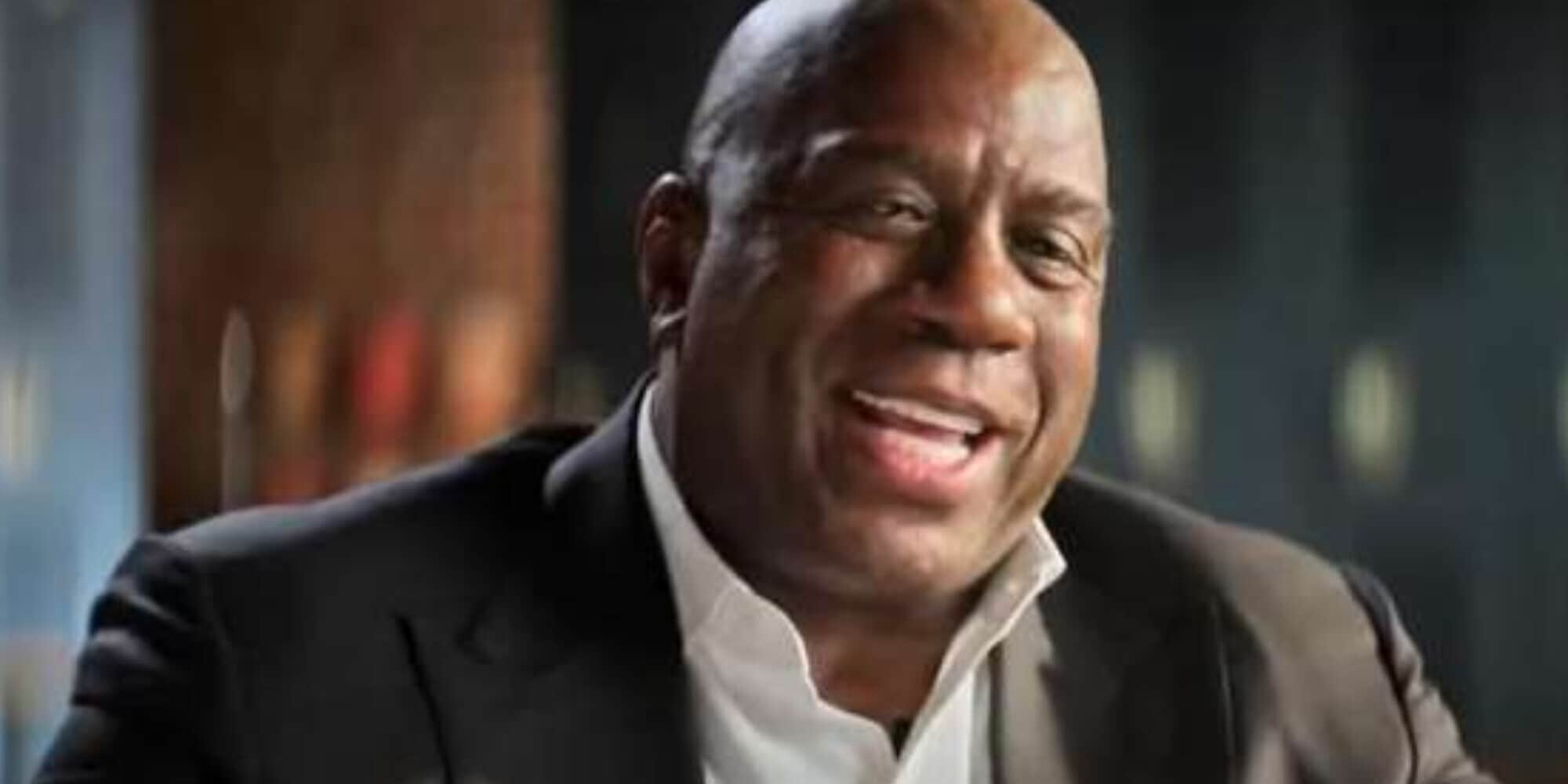 Magic Johnson a Che Tempo che Fa: la rivalità con Bird, l'Hiv e l'amore per l'Italia