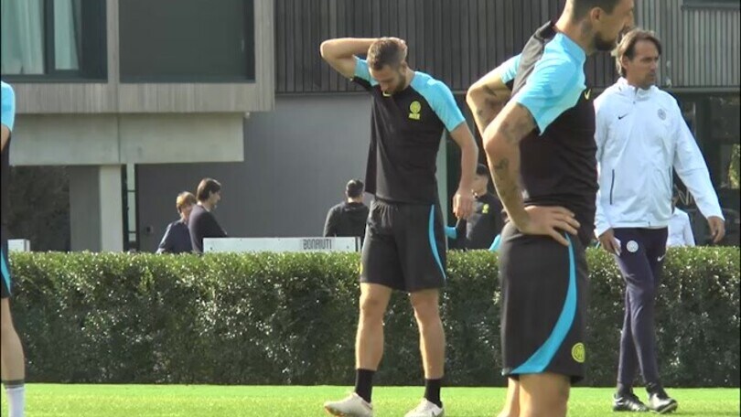 Inter, Dzeko non si allena: il bosniaco lavora in palestra