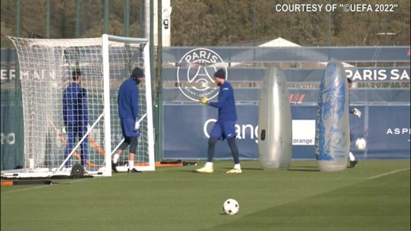 Psg, allenamento intenso in vista della Juventus
