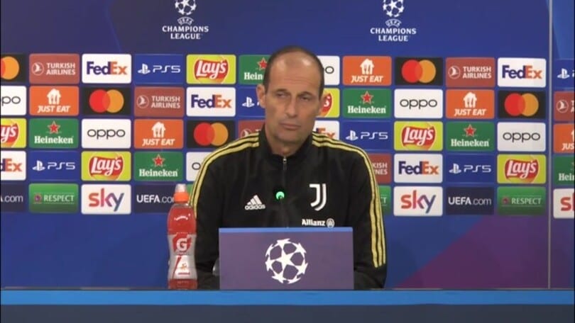 Allegri: "Non recupero nessuno, E.League è un'opportunità"