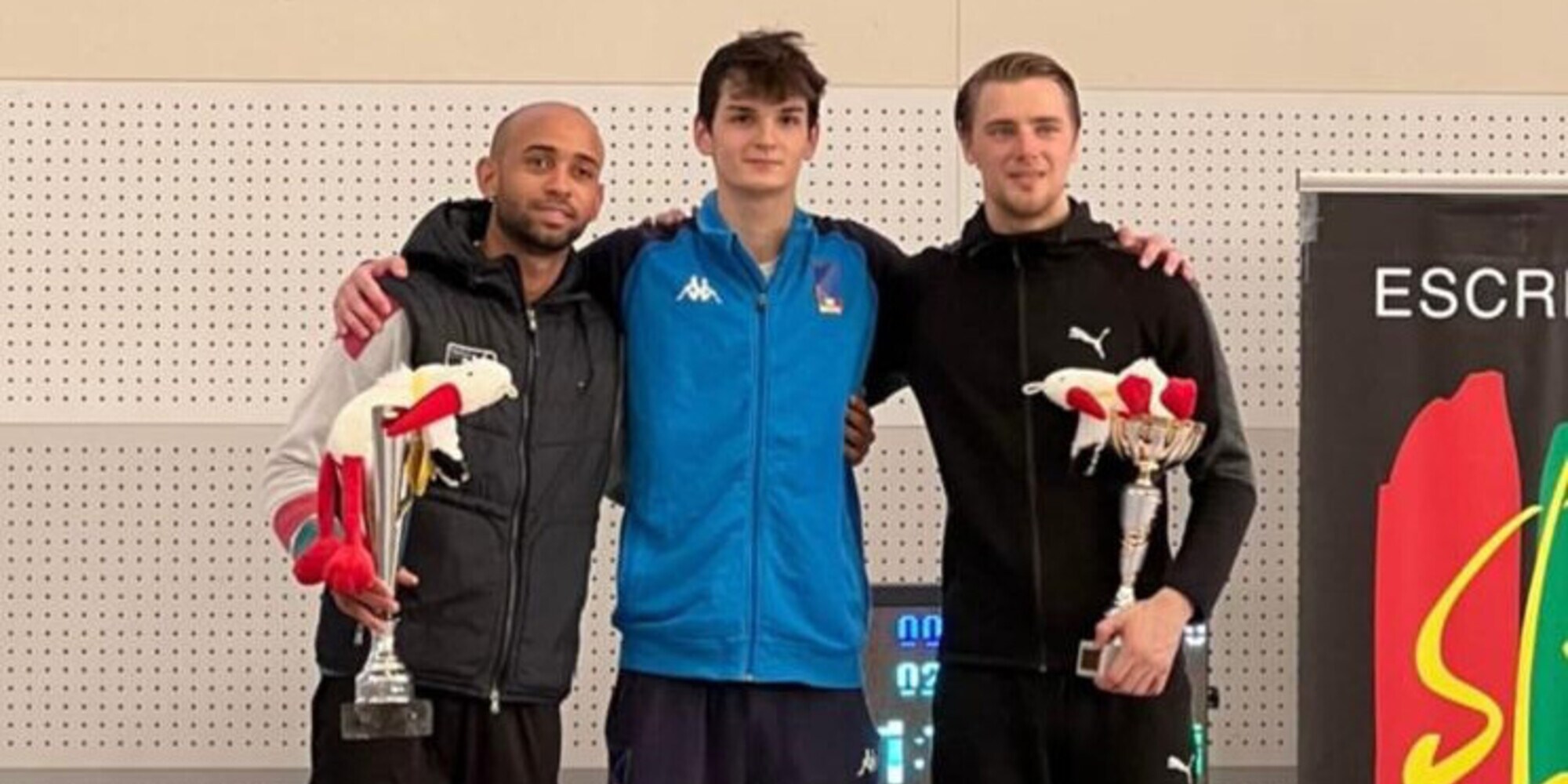 Accademia Scherma Marchesa: Piatti oro a Colmar, De Mola e Diliberto argento e bronzo a Oslo