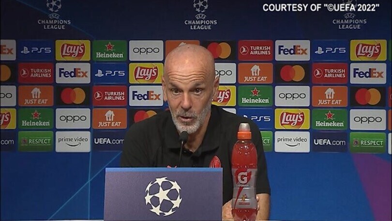 Pioli: "Non giocheremo per il pareggio"