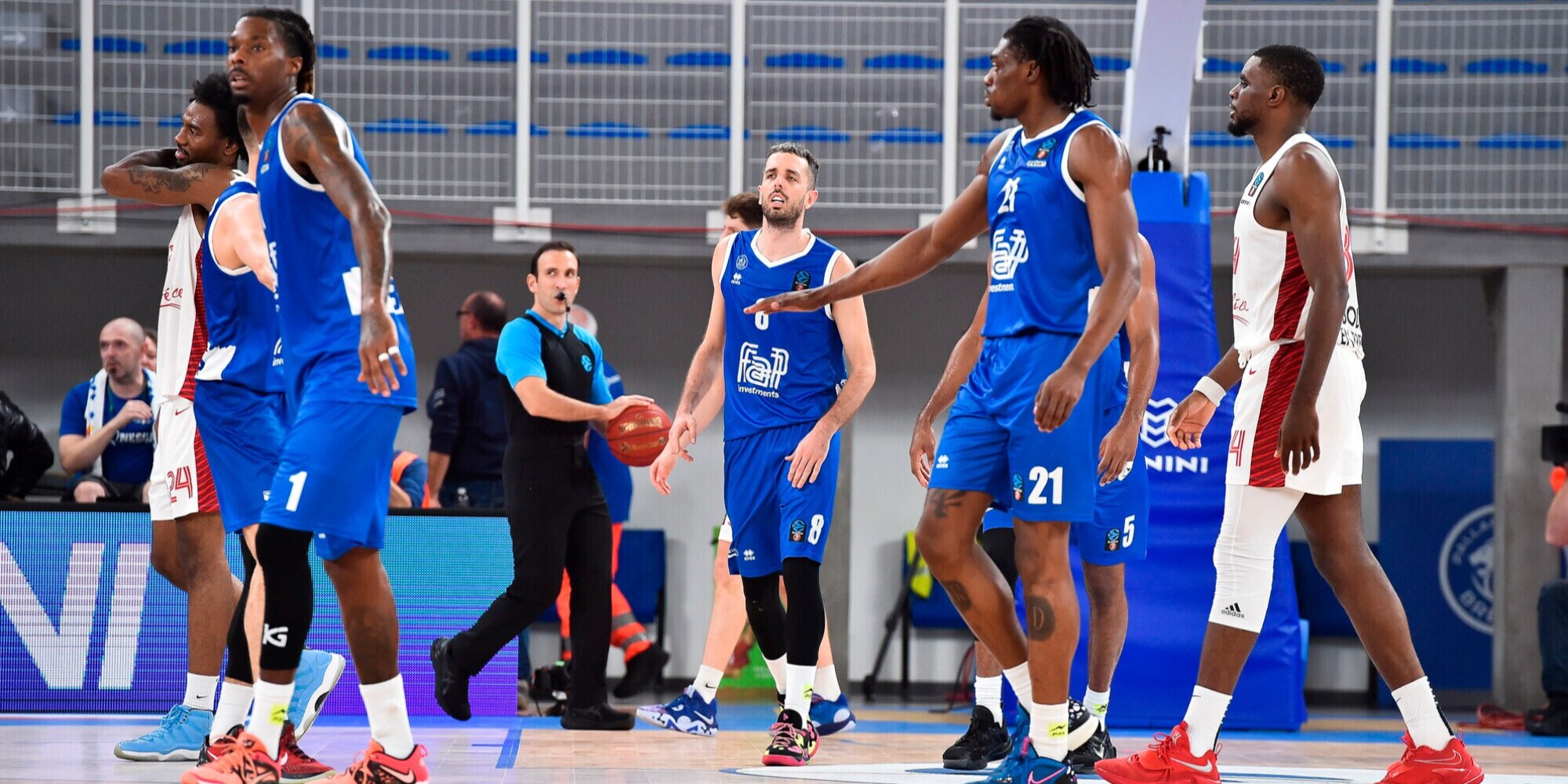 Basket, Eurocup: al Brescia non riesce la rimonta, il Bourg en Bress vince 71-69