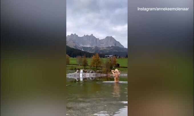 Matthijs è in viaggio? Lady De Ligt si rilassa: un video... ghiacciato!