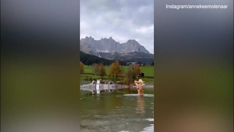 Matthijs è in viaggio? Lady De Ligt si rilassa: un video... ghiacciato!