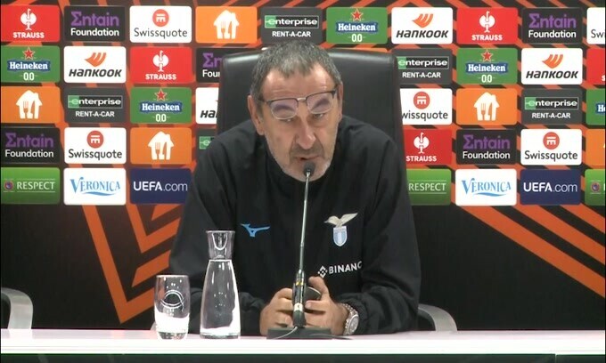 Sarri: "Non penso al derby"