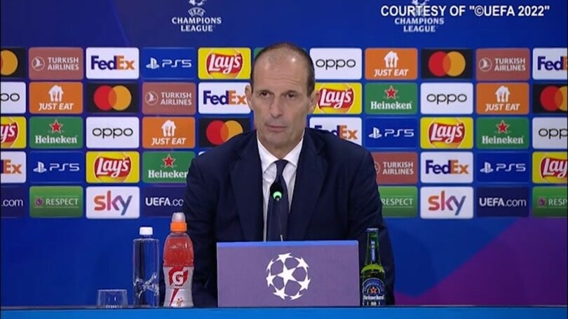 Allegri: "Portiamoci dietro questa rabbia"
