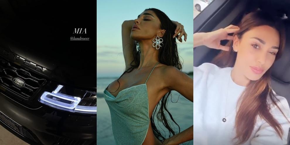 Belèn in giro con il nuovo SUV: dichiarazione d'amore inaspettata?