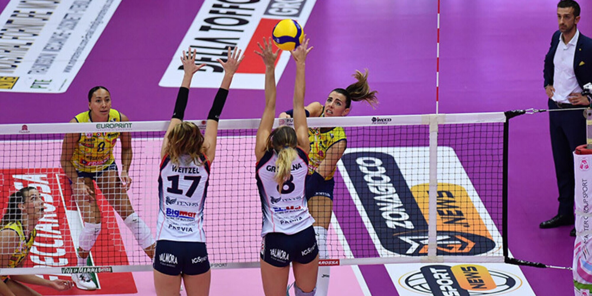 Chieri ’76 lotta ma si inchina a Conegliano