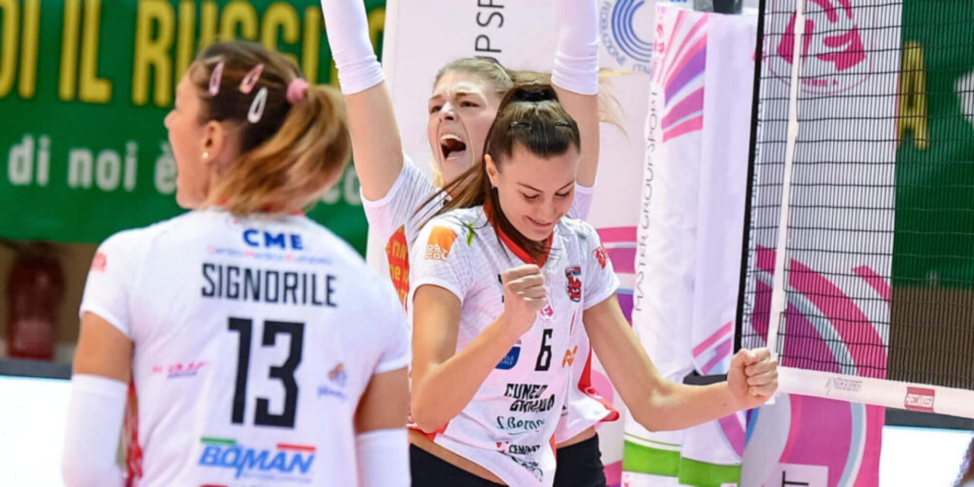 Volley - Cuneo ritrovi il suo spirito guerriero